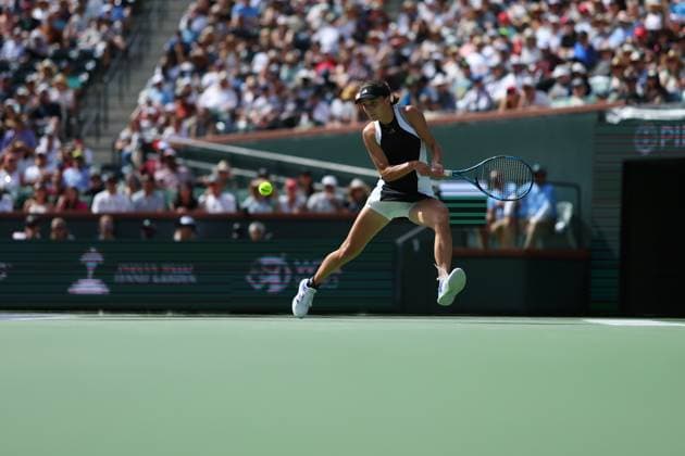 Clara Burel TENNIS : Indian Wells 2024 - 09 03 2024 AntoineCouvercelle Panoramic 