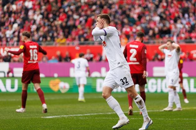 Jannes Wulff VFL Osnabrueck , 1 FC Kaiserslautern vs VFL Osnabrueck, Football, 2 Bundesliga, Season 2023 2024, 10 03 2024 1 FC Kaiserslautern vs VFL Osnabrueck, Football, 2 Bundesliga, Season 2023 2024, 10 03 2024 Kaiserslautern Copyright: xEibner-Pressefoto AlexanderxNeisx EP_ANS