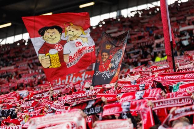 Westkurve Kaiserslautern, 1 FC Kaiserslautern vs VFL Osnabrueck, Football, 2 Bundesliga, Season 2023 2024, 10 03 2024 1 FC Kaiserslautern vs VFL Osnabrueck, Football, 2 Bundesliga, Season 2023 2024, 10 03 2024 Kaiserslautern Copyright: xEibner-Pressefoto AlexanderxNeisx EP_ANS