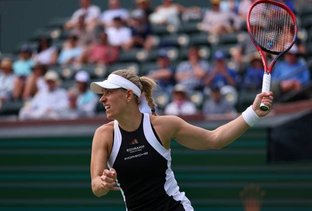 Angelique Kerber of Germany in action BNP Paribas Open, Tennis, Day 5, Indian Wells Tennis Garden, California, USA - 10 Mar 2024  Copyright: xEllaxLing Shutterstockx 14381610dz