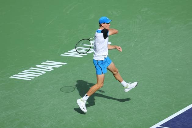 Jannik Sinner TENNIS : Indian Wells 2024 - 10 03 2024 AntoineCouvercelle Panoramic 