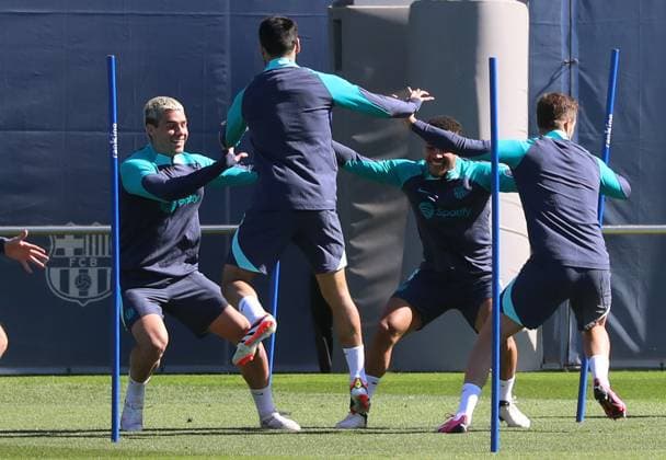 Football, CL, FC Barcelona, Training