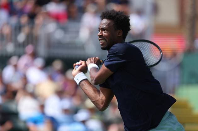 Gael Monfils TENNIS : Indian Wells 2024 - 11 03 2024 AntoineCouvercelle Panoramic 
