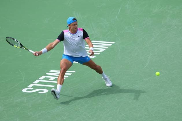 Holger Rune TENNIS : Indian Wells 2024 - 11 03 2024 AntoineCouvercelle Panoramic 