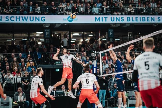 Volleyball, CEV Cup, SVG Lüneburg - Asseco Resovia Rzeszow