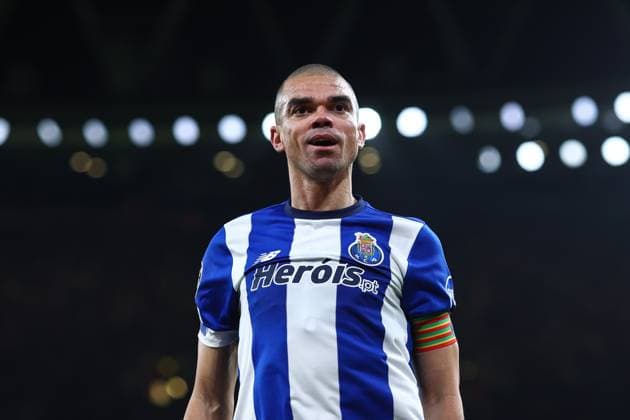 Arsenal gegen Porto 12. März 2024, London UEFA Champions™s League, Achtelfinale, Rückspiel Arsenal gegen Porto Pepe von Porto Foto Charlotte Wilson Abseits London UK  Copyright: xCharlottexWilsonx xOffsidexOffside
