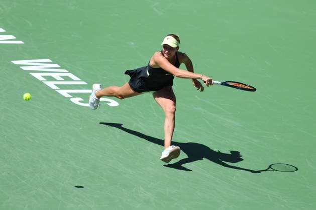 Anastasia Potapova (Rus) TENNIS : Indian Wells 2024 - 12 03 2024 AntoineCouvercelle Panoramic 