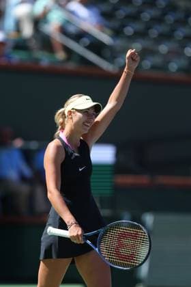 Anastasia Potapova (Rus) TENNIS : Indian Wells 2024 - 12 03 2024 AntoineCouvercelle Panoramic 
