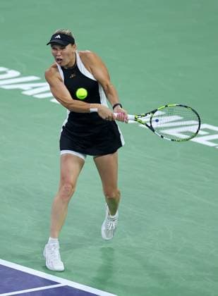 Caroline Wozniacki of Denmark in action BNP Paribas Open, Tennis, Day 7, Indian Wells Tennis Garden, California, USA - 12 Mar 2024  Copyright: xEllaxLing Shutterstockx 14386170bz