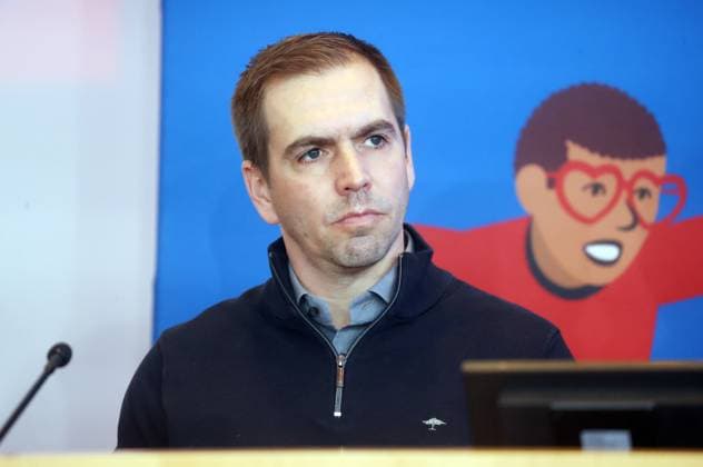 13 03 24 PK UEFA Euro 2024 Stuttgart Germany, Stuttgart, 13 03 2024, Football, Press conference UEFA Euro 2024 Philipp Lahm Tournament Director