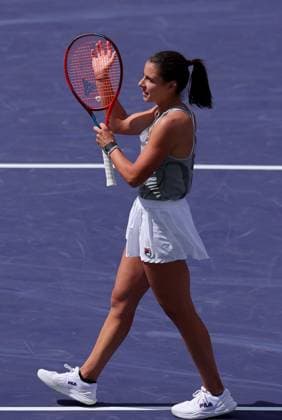 Emma Navarro of USA in action BNP Paribas Open, Tennis, Day 8, Indian Wells Tennis Garden, California, USA - 13 Mar 2024  Copyright: xEllaxLing Shutterstockx 14386171i