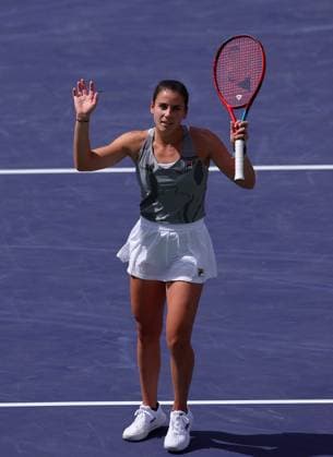 Emma Navarro of USA in action BNP Paribas Open, Tennis, Day 8, Indian Wells Tennis Garden, California, USA - 13 Mar 2024  Copyright: xEllaxLing Shutterstockx 14386171g