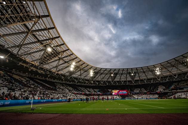 West Ham United v Freiburg Europa League 14 03 2024. Round of 16 A general view ahead of the Europa League match between West Ham United and SC Freiburg at the London Stadium, London, England on 14 March 2024. Editorial use only , Copyright: xStephenxFlynnx PSI-19236-0013