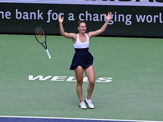 Tennis, WTA tournament in Indian Wells