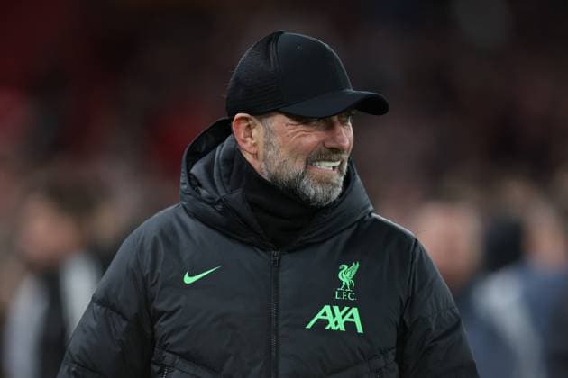 Liverpool FC v AC Sparta Praha: Round of 16 Second Leg - UEFA Europa League 2023 24 Jurgen Klopp, Manager of Liverpool on the side line before the UEFA Europa League 2023 24 round of 16 second leg match between Liverpool FC and AC Sparta Praha at Anfield on March 14, 2024 in Liverpool, England. Liverpool Anfield England United Kingdom Copyright: xSportsphoto Sportsphoto APLx 13969496