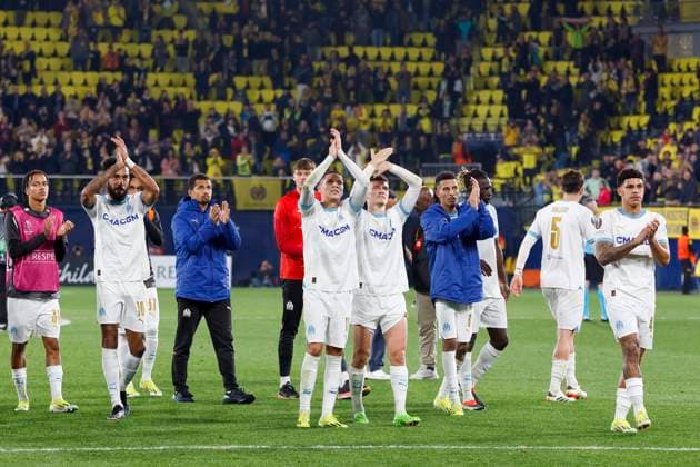 Football UEFA Ligue Europa 1 8e finale Retour match Villareal CF - Olympique de Marseille OM PHOTOPQR LA PROVENCE SPEICH Frederic ; Vilareal ; 14 03 2024 ; Football : UEFA Europa League 1 8e de finale Retour Match Villareal CF (Espagne) - Olympique de Marseille ( OM ) a l Estadio de la Ceramica de Vilareal JOIE MARSEILLE March 14th 2024 UEFA Europa League - Villareal - Marseille Vilareal Autre Autre France  Copyright: xPHOTOPQR LAxPROVENCE MAXPPPxSPEICHxFredericx 20240314PVL1772 20240314PVL1772