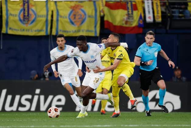 Football UEFA Ligue Europa 1 8e finale Retour match Villareal CF - Olympique de Marseille OM PHOTOPQR LA PROVENCE SPEICH Frederic ; Vilareal ; 14 03 2024 ; Football : UEFA Europa League 1 8e de finale Retour Match Villareal CF (Espagne) - Olympique de Marseille ( OM ) a l Estadio de la Ceramica de Vilareal SARR March 14th 2024 UEFA Europa League - Villareal - Marseille Vilareal Autre Autre France  Copyright: xPHOTOPQR LAxPROVENCE MAXPPPxSPEICHxFredericx 20240314PVL1802 20240314PVL1802