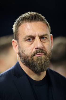 Brighton and Hove Albion v AS Roma, Brighton, UK - 14 Mar 2024 Daniele De Ross, Manager of AS Roma during the Europa League match between Brighton and Hove Albion and AS Roma at The Amex Stadium, Brighton on 14 March 2024 ( Brighton The Amex Stadium Brighton England Copyright: xMicahxCrook PPAUKx PPA-098193