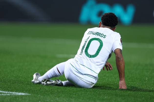 Marcus Edwards (Sporting Clube de Portugal) looks dejected, UEFA Europa League 2023 2024 - Round of 16 second leg, Atalanta vs Sporting CP, Gewiss Stadium, March 14, 2024, Bergamo, Italy.