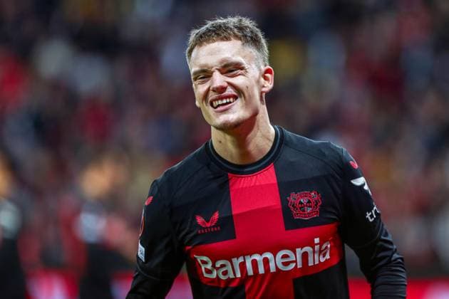 Florian Wirtz Bayer 04 Leverkusen, 10 unzufrieden, enttäuscht enttaeuscht, GER, Bayer 04 Leverkusen vs Qarabag Agdam, UEFA Europa League 2023 24, Round of 16 second leg, 14 03 2024, GER, Bayer 04 Leverkusen vs Qarabag Agdam, UEFA Europa League 2023 24, Round of 16 second leg, 14 03 2024, Foto Eibner Pressefoto Gabriel Boia Leverkusen Copyright: xGabrielxBoiax EP_EER