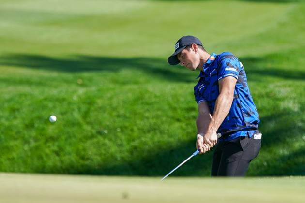 March 14, 2024, Ponte Vedra Beach, Florida, United States: Viktor Hovland hits out of a bunker on the 2nd hole during the first round of the 2024 PLAYERS Championship at TPC Sawgrass. Ponte Vedra Beach United States - ZUMAw109 20240314_fap_w109_005 Copyright: xDebbyxWongx