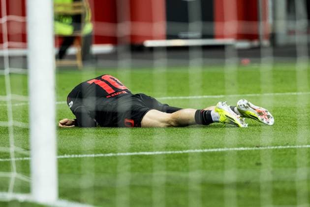 UEFA Europa League Bayer 04 Leverkusen Qarabag Agdam 14 03 2024 Florian Wirtz Bayer 04 Leverkusen, 10 on the ground UEFA Europa League Bayer 04 Leverkusen Qarabag Agdam, BayArena Leverkusen on 14 03 2024 Copyright: xBEAUTIFULxSPORTS Wunderlx