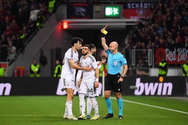 LEVERKUSEN, GERMANY - 14.03.24: The match of match UEFA Europa League Bayer 04 Leverkusen vs Qarabag FK at Bayarena  Copyright: xVITALIIxKLIUIEVx