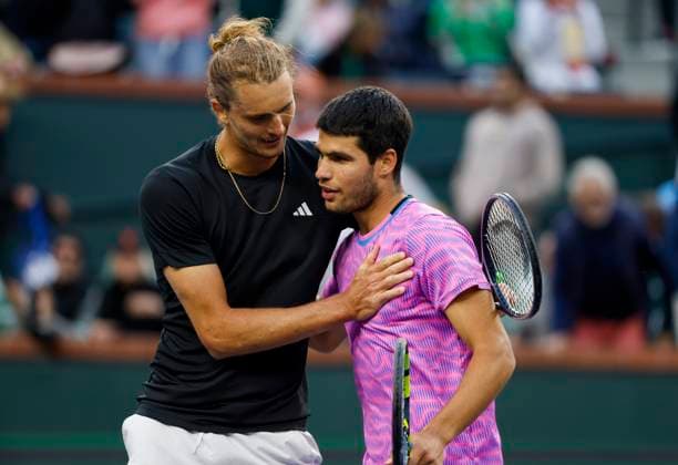 Tennis, ATP tournament in Indian Wells, Zverev eliminated against Alcaraz