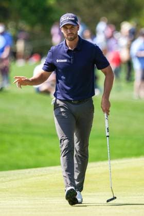 March 15, 2024, Ponte Vedra Beach, Florida, United States: WYNDHAM CLARK (USA) waves to the gallery after putting the 3rd green during the second round of the 2024 PLAYERS Championship at TPC Sawgrass. Ponte Vedra Beach United States - ZUMAw109 20240315_fap_w109_006 Copyright: xDebbyxWongx