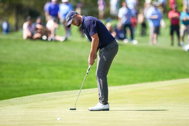 March 15, 2024, Ponte Vedra Beach, Florida, United States: WYNDHAM CLARK (USA) putts the 3rd green during the second round of the 2024 PLAYERS Championship at TPC Sawgrass. Ponte Vedra Beach United States - ZUMAw109 20240315_fap_w109_010 Copyright: xDebbyxWongx