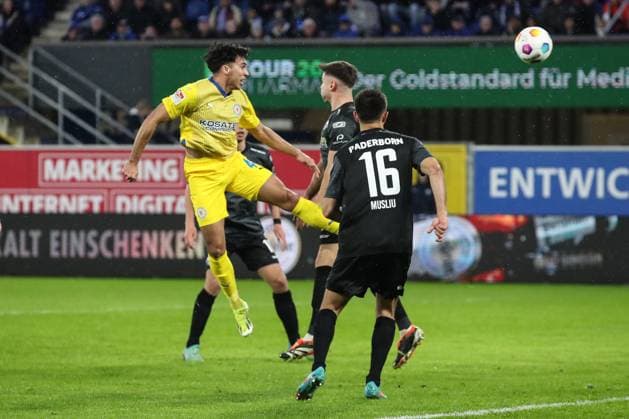 Johan Gomez Eintracht Braunschweig,44 2 Soccer Bundesliga Season 2023 2024 SC Paderborn vs Eintracht Braunschweig at the Home Deluxe Arena in Paderborn Action,Soccer,Man,Men,Germany,15 03 2024