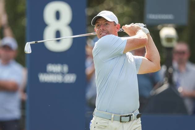 PGA, Golf Herren Golf 2024: THE PLAYERS Championship MAR 15 March 15, 2024: Rory McIlroy hits his tee shot on the 8th hole during the second round of THE PLAYERS Championship at TPC Sawgrass in Ponte Vedra, FL. Gray Siegel CSM (Credit Image: Â Gray Siegel Cal Media) Ponte Vedra Florida United States of America EDITORIAL USE ONLY Copyright: xx ZUMA-20240315_zma_c04_032.jpg GrayxSiegelx csmphotothree242499