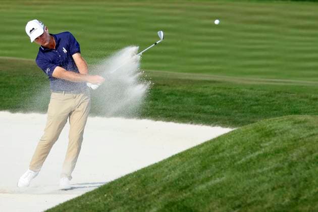 Sport Bilder des Tages PONTE VEDRA BEACH, FL - MARCH 15: PGA, Golf Herren golfer Kevin Streelman hits out of a sand trap on the 11th hole during The Players Championship on March 15, 2024, at TPC Sawgrass in Ponte Vedra Beach, Florida. (Photo by Brian Spurlock Icon Sportswire) GOLF: MAR 15 PGA THE PLAYERS Championship EDITORIAL USE ONLY Icon24031577