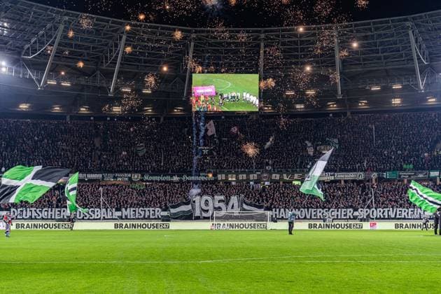 Hannover 96 vs 1 FC Kaiserslautern, Football, Bundesliga 2, Matchday 26, 16 03 2024 DFL REGULATIONS PROHIBIT ANY OUSE OF PHOTOGRAPHS AS IMAGE SEQUENCES AND OR QUASI VIDEO Hannover 96 vs 1 FC Kaiserslautern, Football, Bundesliga 2, Matchday 26, 16 03 2024 Hannover Copyright: xEibner-Pressefoto BahhoxKarax EP_HAN