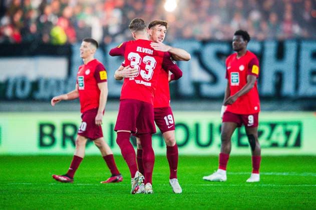 16 03 2024 Soccer, 2023 2024, 1 Bundesliga, Matchday 26, Hannover 96 1 FC Kaiserslautern L R Jan Elvedi Kaiserslautern , Daniel Hanslik Kaiserslautern DFL REGULATIONS PROHIBIT ANY USE OF PHOTOGRAPHS AS IMAGE SEQUENCES AND OR QUASI VIDEO