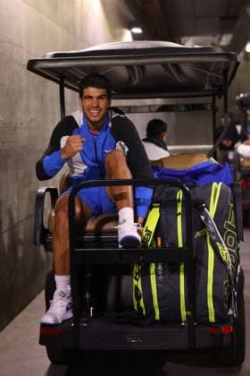 Carlos Alcaraz (Spa) defeated Jannik Sinner TENNIS : Indian Wells 2024 - 16 03 2024 AntoineCouvercelle Panoramic 