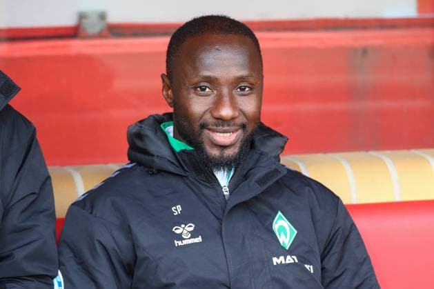 16 03 2024, xtgx, Soccer 1 Bundesliga, 1 FC Union Berlin SV Werder Bremen emspor, v l Naby Keita Bremen, 18 substitutes DFL DFB REGULATIONS PROHIBIT ANY USE OF PHOTOGRAPHS as IMAGE SEQUENCES and or QUASI VIDEO Berlin