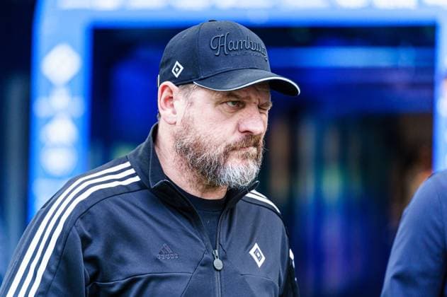 Steffen Baumgart Hambuger SV, Coach GER, Hamburger SV vs SV Wehen Wiesbaden, Football, 2 Bundesliga, Matchday 26, Season 2023 2024, 17 03 2024 DFL REGULATIONS PROHIBIT ANY USE OF PHOTOGRAPHS AS IMAGE SEQUENCES AND OR QUASI VIDEO GER, Hamburger SV vs SV Wehen Wiesbaden, Football, 2 Bundesliga, Matchday 26, Season 2023 2024, 17 03 2024 Hamburg Copyright: xEibner-Pressefoto MarcelxvonxFehrnx EP_MFN