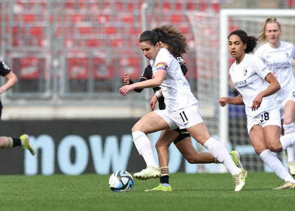 17 03 2024 Soccer Season 2023 2024 1 Women Soccer Bundesliga 16 Matchday 1 FC Nürnberg FCN Club SC Freiburg Sportfoto Zink DaMa xdaxmax Hasret Kayikci 11 , SC Freiburg