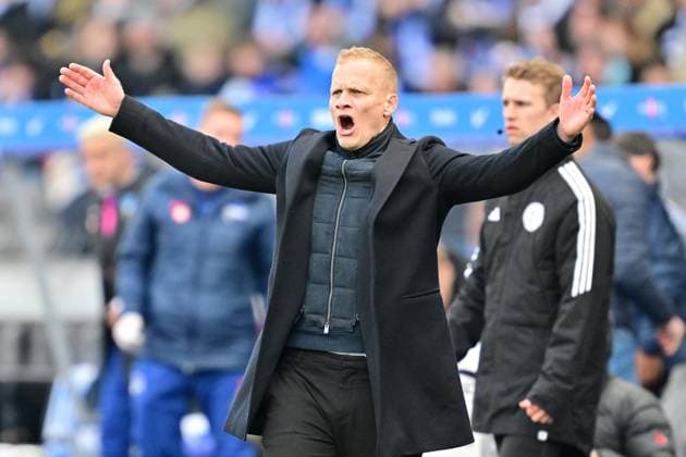 Karel Geraerts Werder Bremen, Head Coach , GER, Hertha BSC vs Schalke 04, Soccer Men, 2 Bundesliga, Season 2023 2024, Matchday 26, 17 03 2024 DFL REGULATIONS PROHIBIT ANY USE OF PHOTOGRAPHS AS IMAGE SEQUENCES AND OR QUASI VIDEO GER, Hertha BSC vs Schalke 04, Soccer Men, 2 Bundesliga, Season 2023 2024, Matchday 26, 17 03 2024 Berlin Copyright: xEibner-Pressefotox xClaudiusxRauchx EP_CRH
