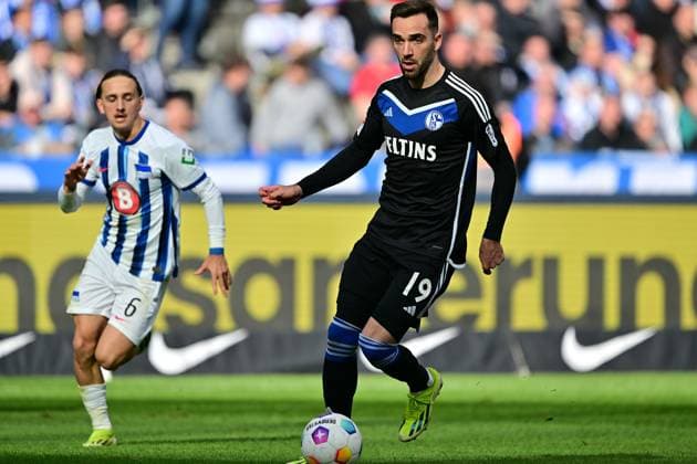 Kenan Karamann Werder Bremen, 19 , GER, Hertha BSC vs Schalke 04, Soccer Men, 2 Bundesliga, Season 2023 2024, Matchday 26, 17 03 2024 DFL REGULATIONS PROHIBIT ANY USE OF PHOTOGRAPHS AS IMAGE SEQUENCES AND OR QUASI VIDEO GER, Hertha BSC vs Schalke 04, Soccer Men, 2 Bundesliga, Season 2023 2024, Matchday 26, 17 03 2024 Berlin Copyright: xEibner-Pressefotox xClaudiusxRauchx EP_CRH