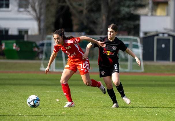 Soccer, Women, Regionalliga Nordost, Season 2023 2024 14 Matchday , 1 FC Union Berlin RB Leipzig II, v l Fatma Sakar 1 Women 1 FC Union , Lonie Preußler, 17 03 2024, Copyright: xMatthiasxKochx