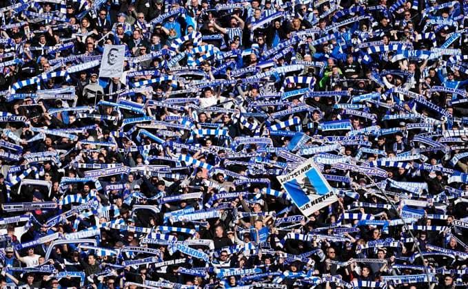 Germany, Berlin, 17 03 2024, Olympic Stadium, Hertha BSC vs FC Schalke 04 2 Bundesliga, Hertha Berlin fans Berlin Olympic Stadium Berlin Germany eu-images-659