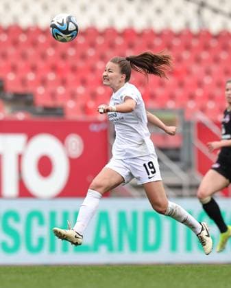 17 03 2024 Soccer Season 2023 2024 1 Women Soccer Bundesliga 16 Matchday 1 FC Nürnberg FCN Club SC Freiburg Sportfoto Zink DaMa xdaxmax Annabel Schasching 19 , SC Freiburg