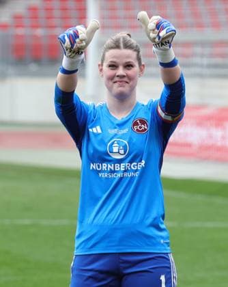 17 03 2024 Soccer Season 2023 2024 1 Womens Soccer Bundesliga 16 Matchday 1 FC Nürnberg FCN Club SC Freiburg Sportfoto Zink DaMa xdaxmax Lea Paulick 1, 1 FC Nürnberg FCN thanks Clubfan Clubfans FCN Fans Fans Fans after the end of the match