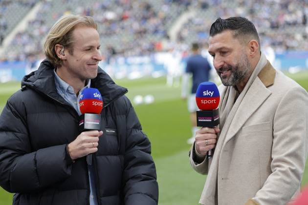 Torsten Mattuschka R , Germany, Berlin, Olympiastadion, Soccer, Men, Season 2023 2024, 2 Bundesliga, Matchday 26, Hertha BSC FC Schalke 04