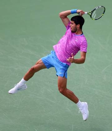 Carlos Alcaraz during the final BNP Paribas Open, Tennis, Day 12, Indian Wells Tennis Garden, California, USA - 17 Mar 2024  Copyright: xEllaxLing Shutterstockx 14386189bb