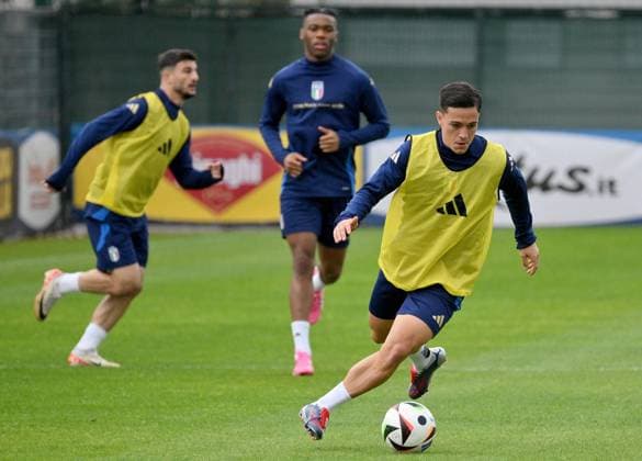 Football, Italy national team, Training