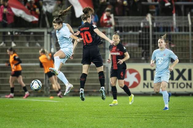 GOOGLE PIXEL Frauen Bundesliga Bayer 04 Leverkusen 1 FC Köln 18 03 2024 Martyna Wiankowska 1 FC Köln, 26 , Synne Skinnes Hansen Bayer 04 Leverkusen, 10 Leverkusen, 18 03 2024 16 Matchday of the GOOGLE PIXEL Frauen Bundesliga Bayer 04 Leverkusen 1 FC Köln, Ulrich Haberland Stadion, Leverkusen The DFL regulations prohibit the use of photographs as image sequences and or quasi videos Copyright: xBEAUTIFULxSPORTS AxelxKohringx