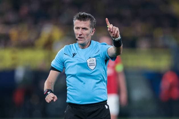 13 03 2024, Football, Season 2023 2024, UEFA Champions League, Round of 16, Round 2, Borussia Dortmund PSV Eindhoven, Referee Daniele Orsato, Dortmund Signal Iduna Park NRW Germany xRHR PHOTO DEx Copyright: DennisxEwert RHR-FOTOx RHR-FOTO DE